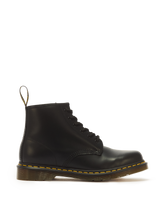 101 Yellow Stitch Smooth Leather Ankle Boots