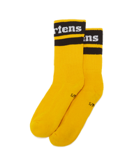 Athletic Logo Organic Cotton Blend Socks