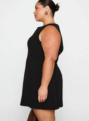 Anse Mini Dress Black Curve
