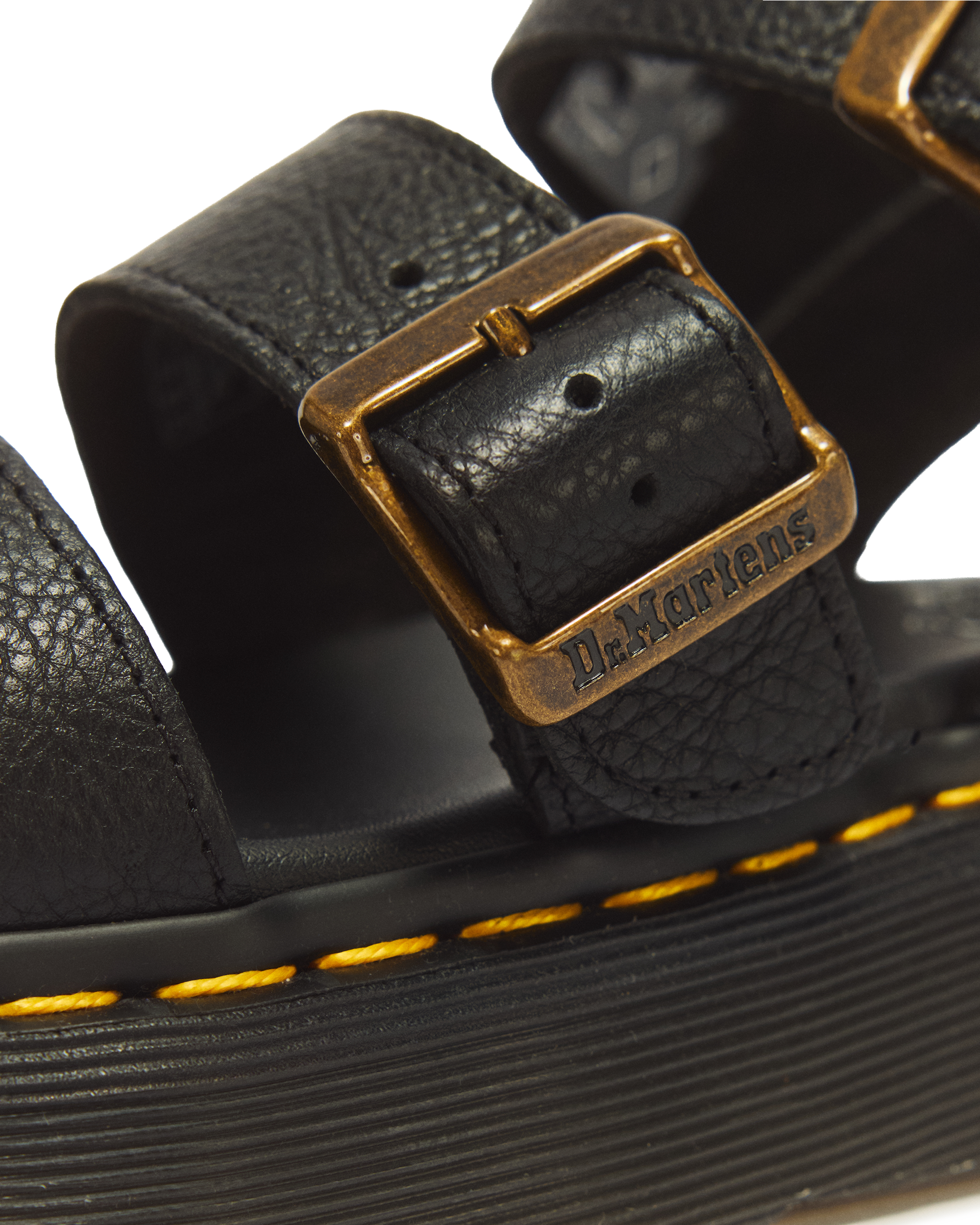 Gryphon Pisa Leather Platform Sandals