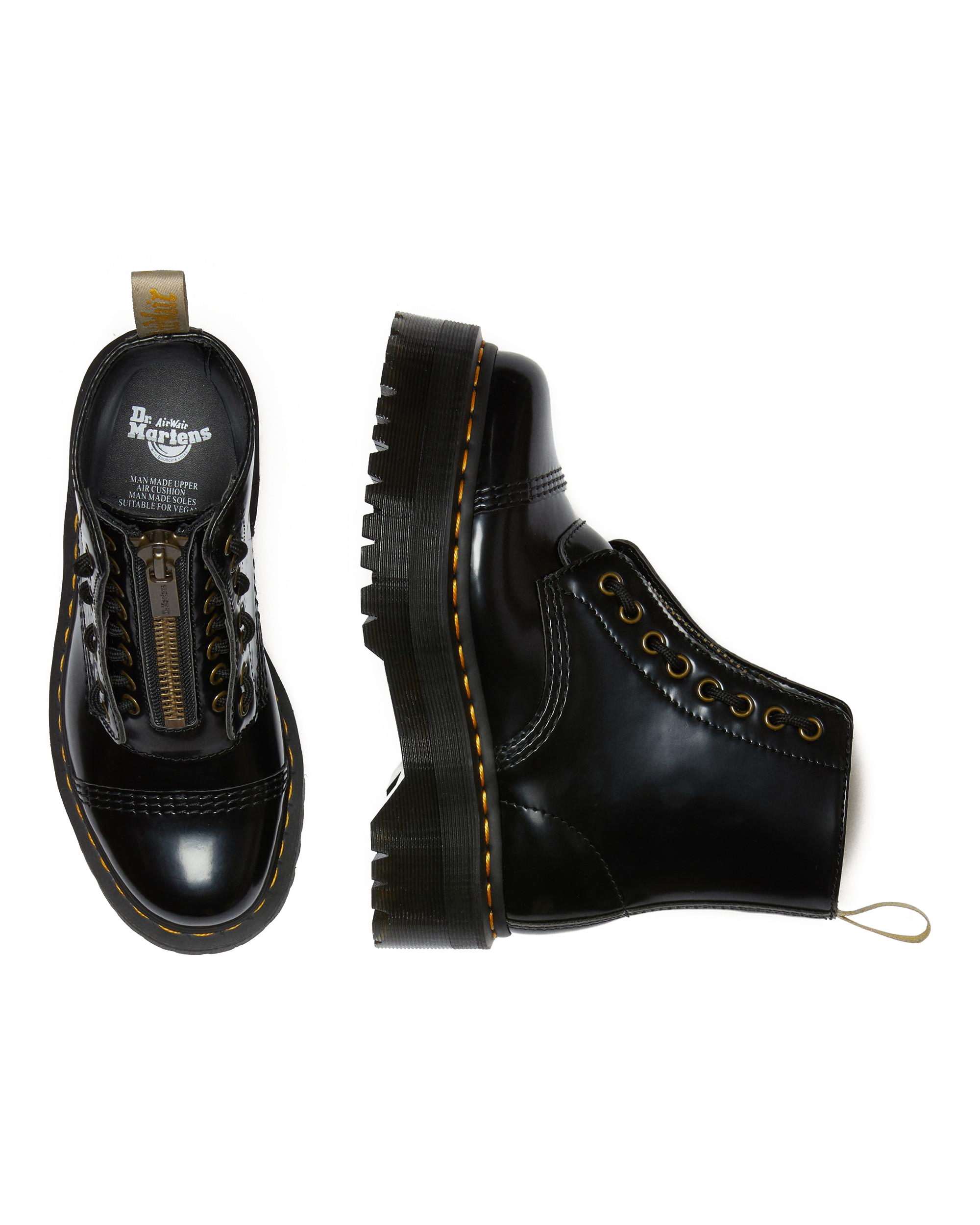 Vegan Sinclair Platform Boots 