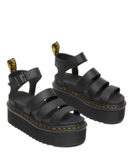 Blaire Hydro Leather Platform Strap Sandals