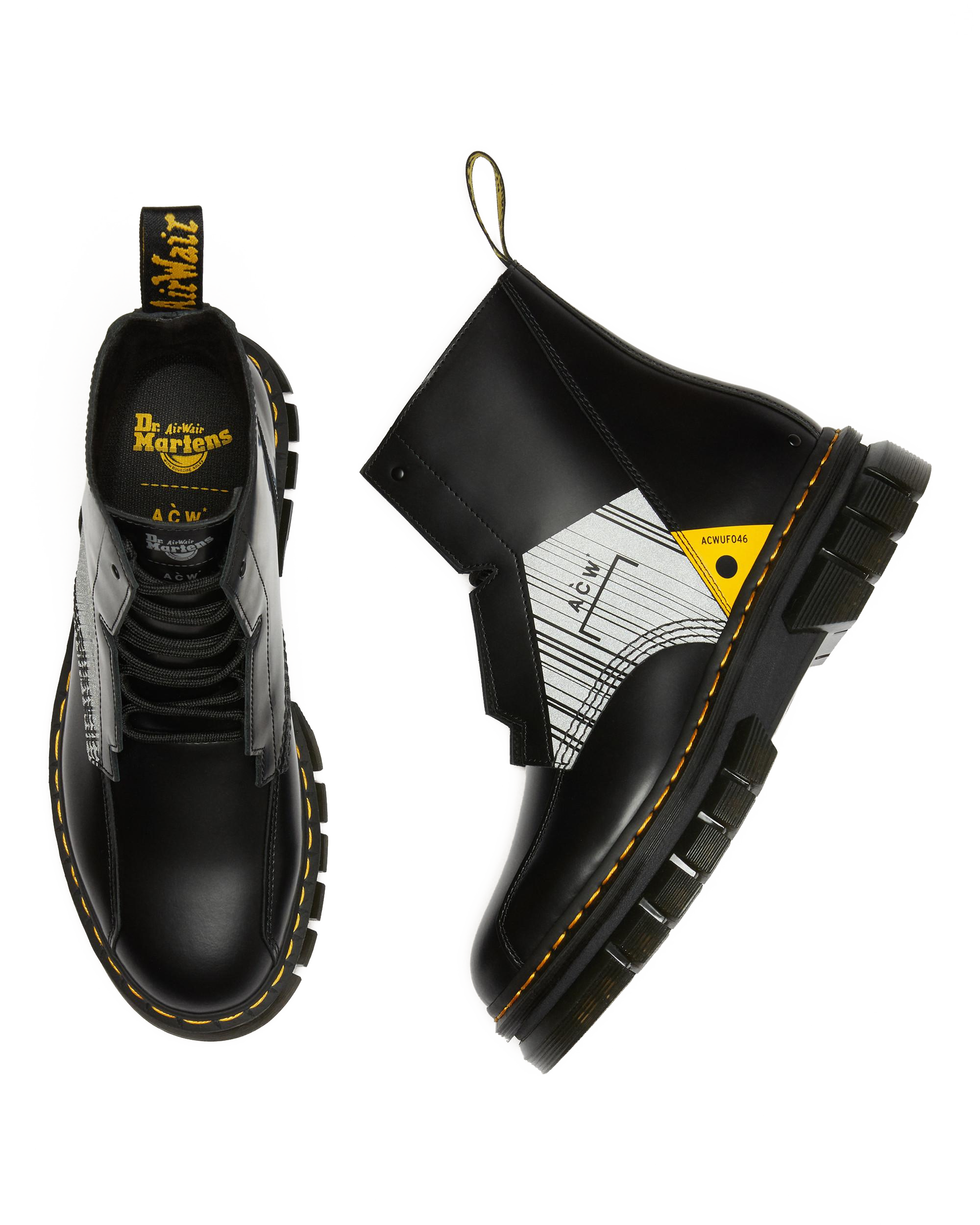 Rikard A-Cold-Wall* Leather Platform Boots