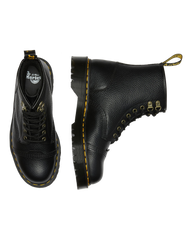 1460 Bex Fleece-Lined Leather Lace Up Boots 