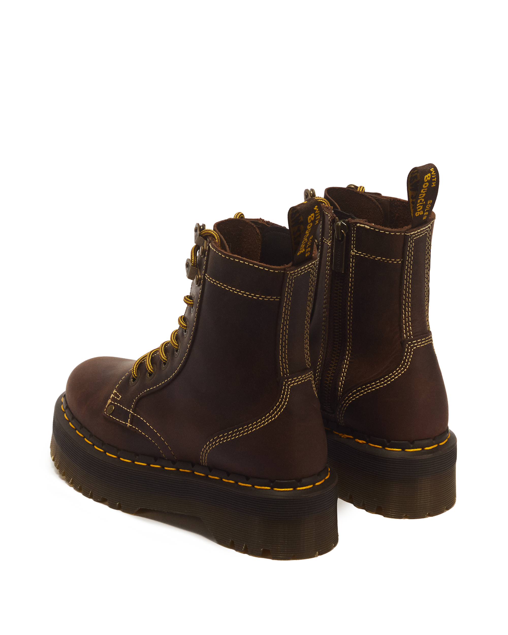 Jadon Boot Arc Crazy Horse Platforms
