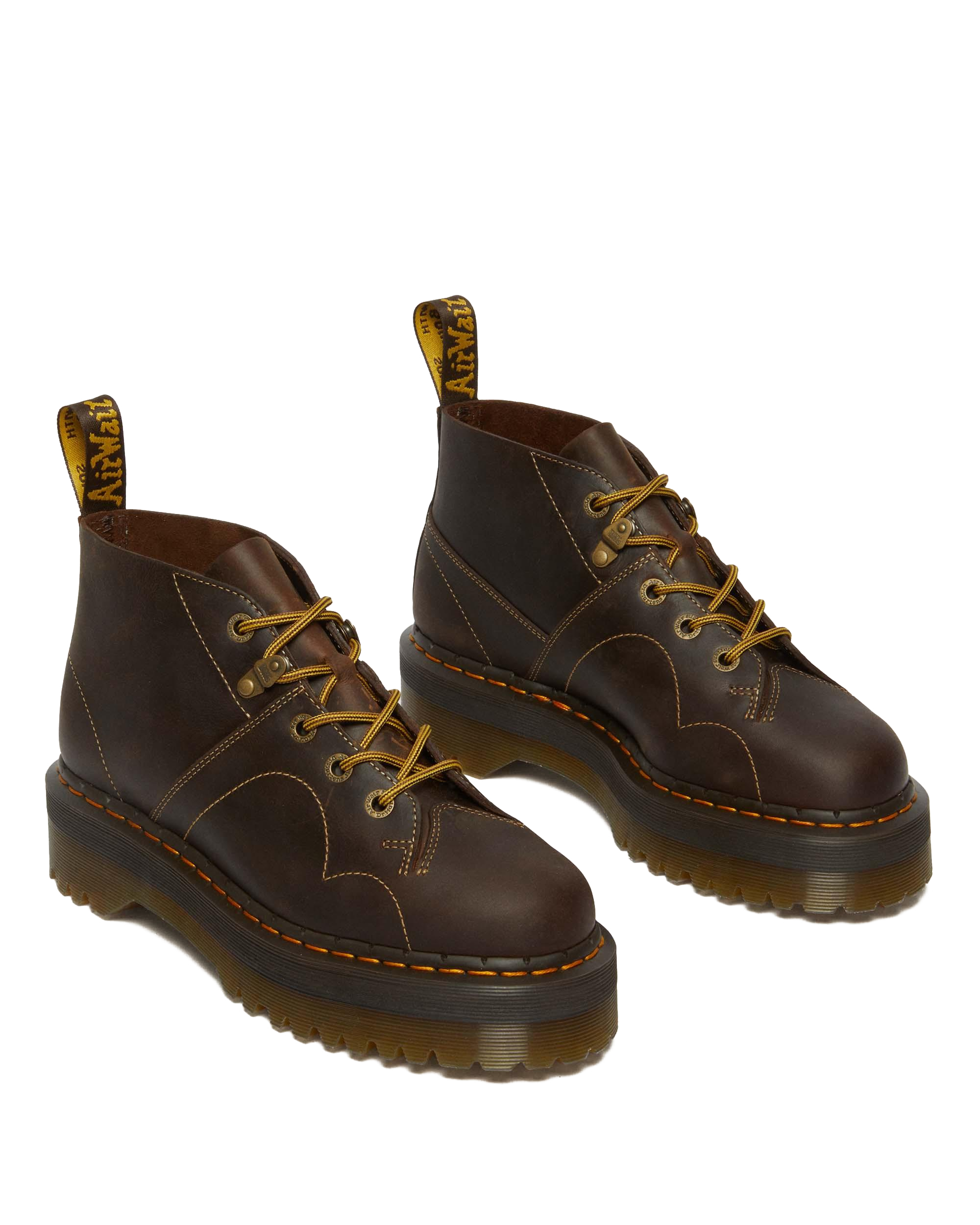 Church Arc Crazy Horse Platform Monkey Boots