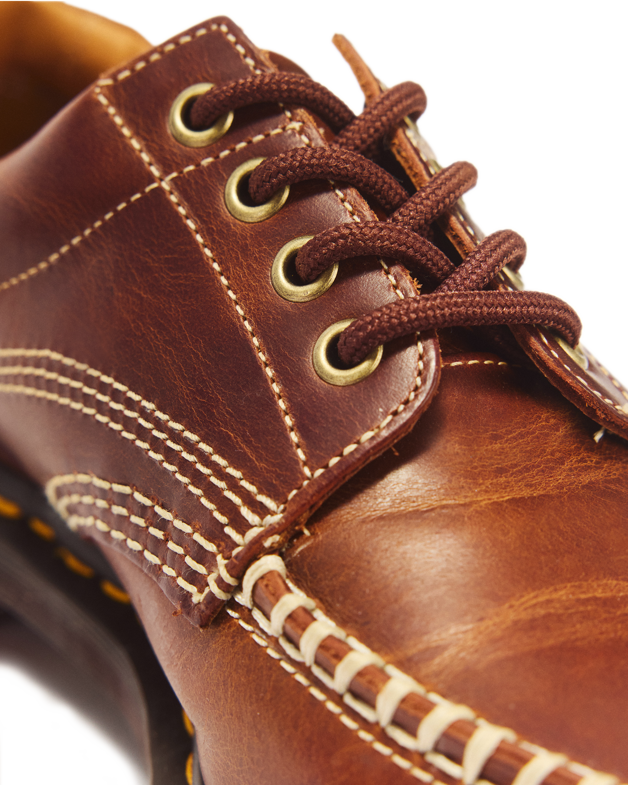 Lowell Leather Moc Toe Shoes
