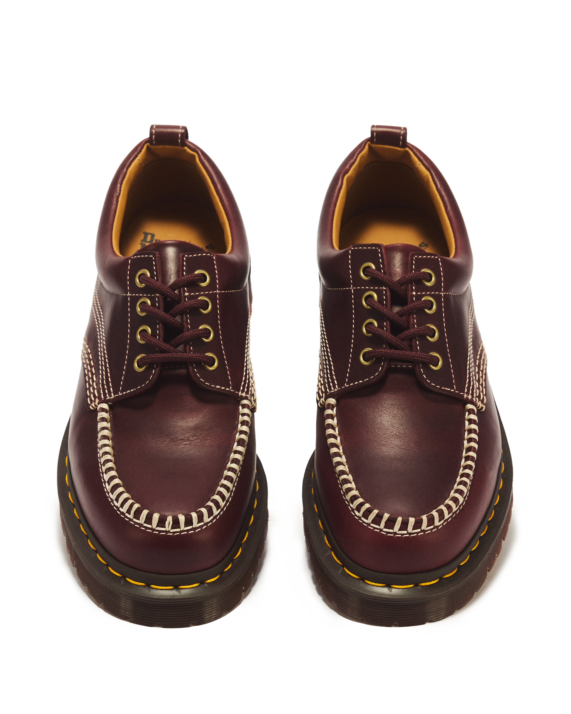 Lowell Leather Moc Toe Shoes