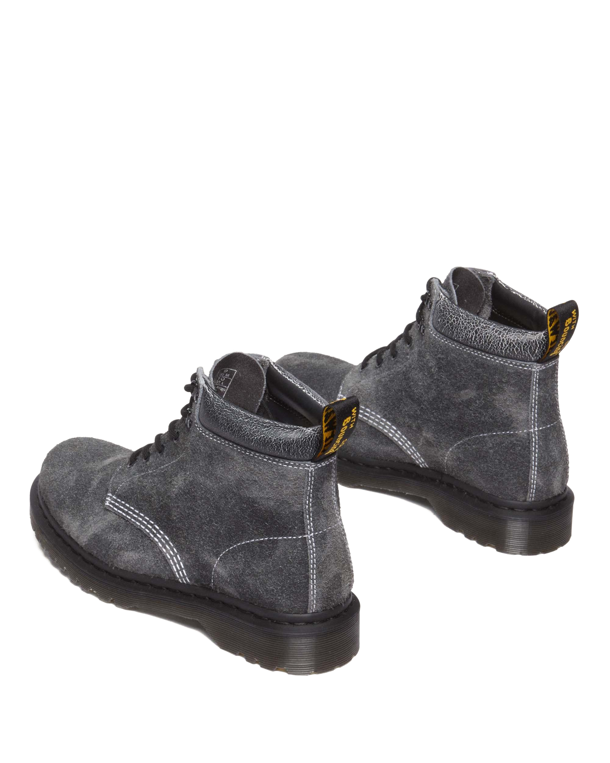 939 Stonewashed Suede Lace Up Boots
