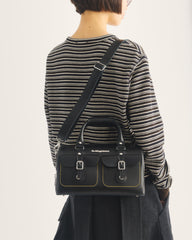 Kiev Leather Top Handle Bag
