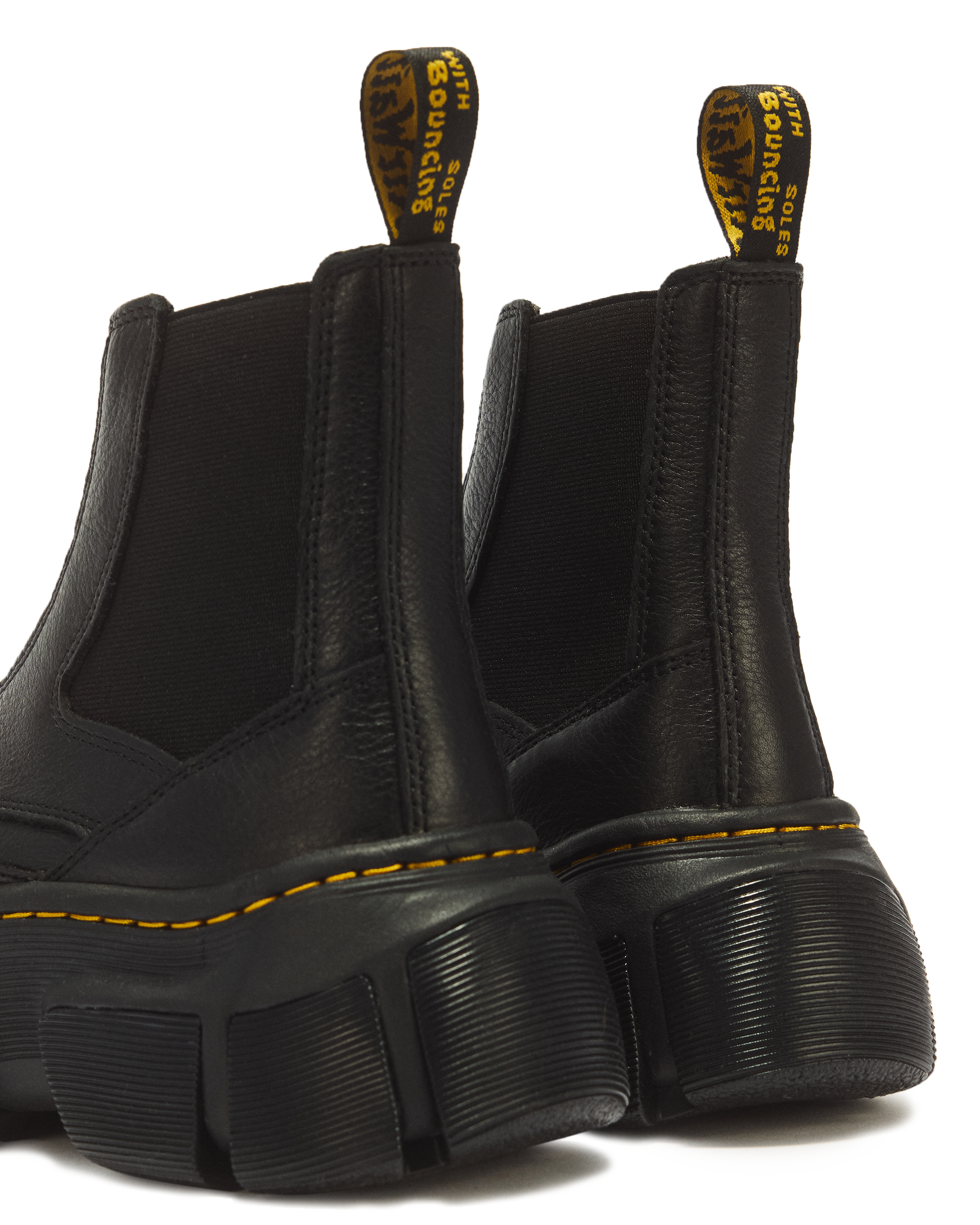 DMXL Zip Chelsea leather boots