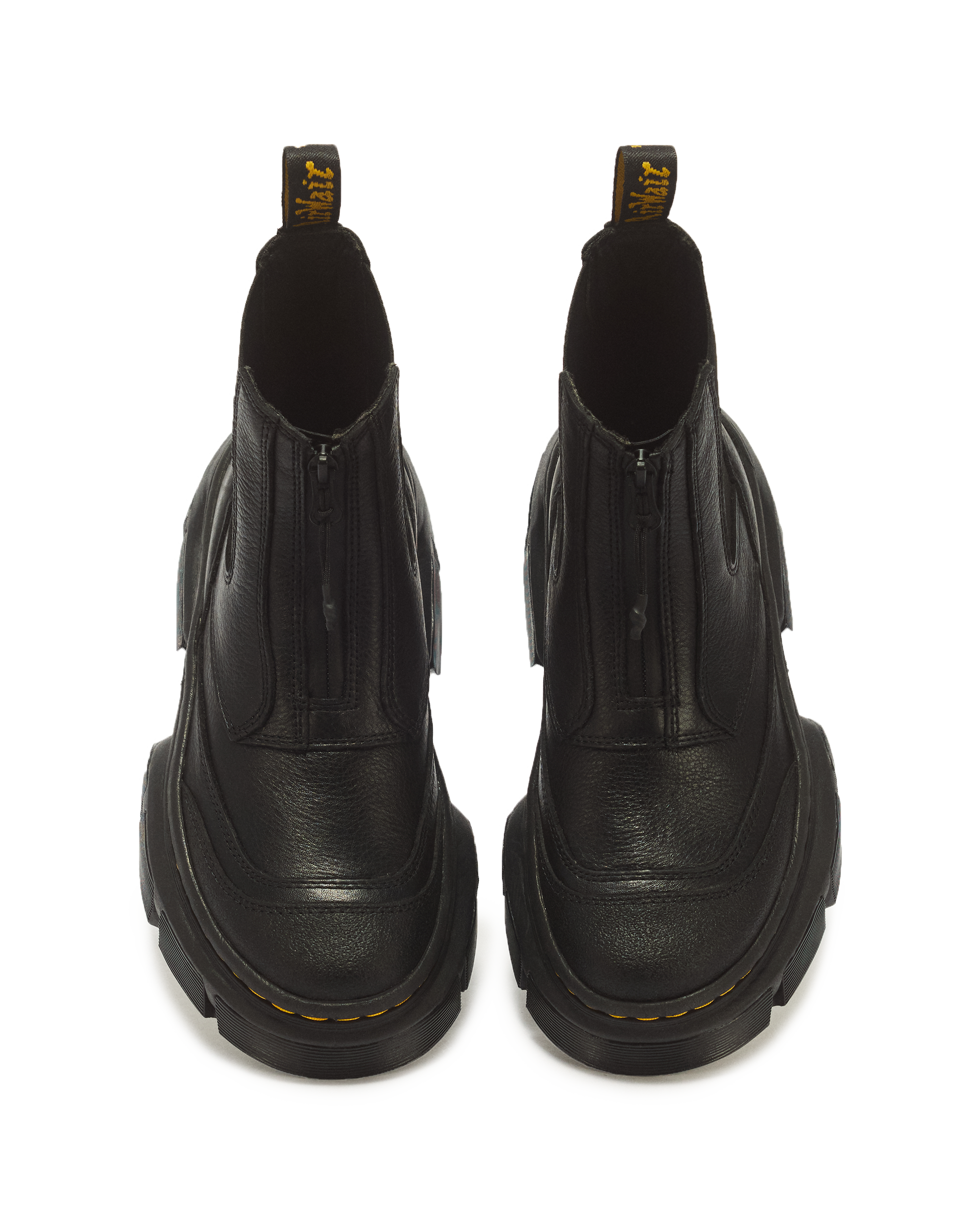 DMXL Zip Chelsea leather boots
