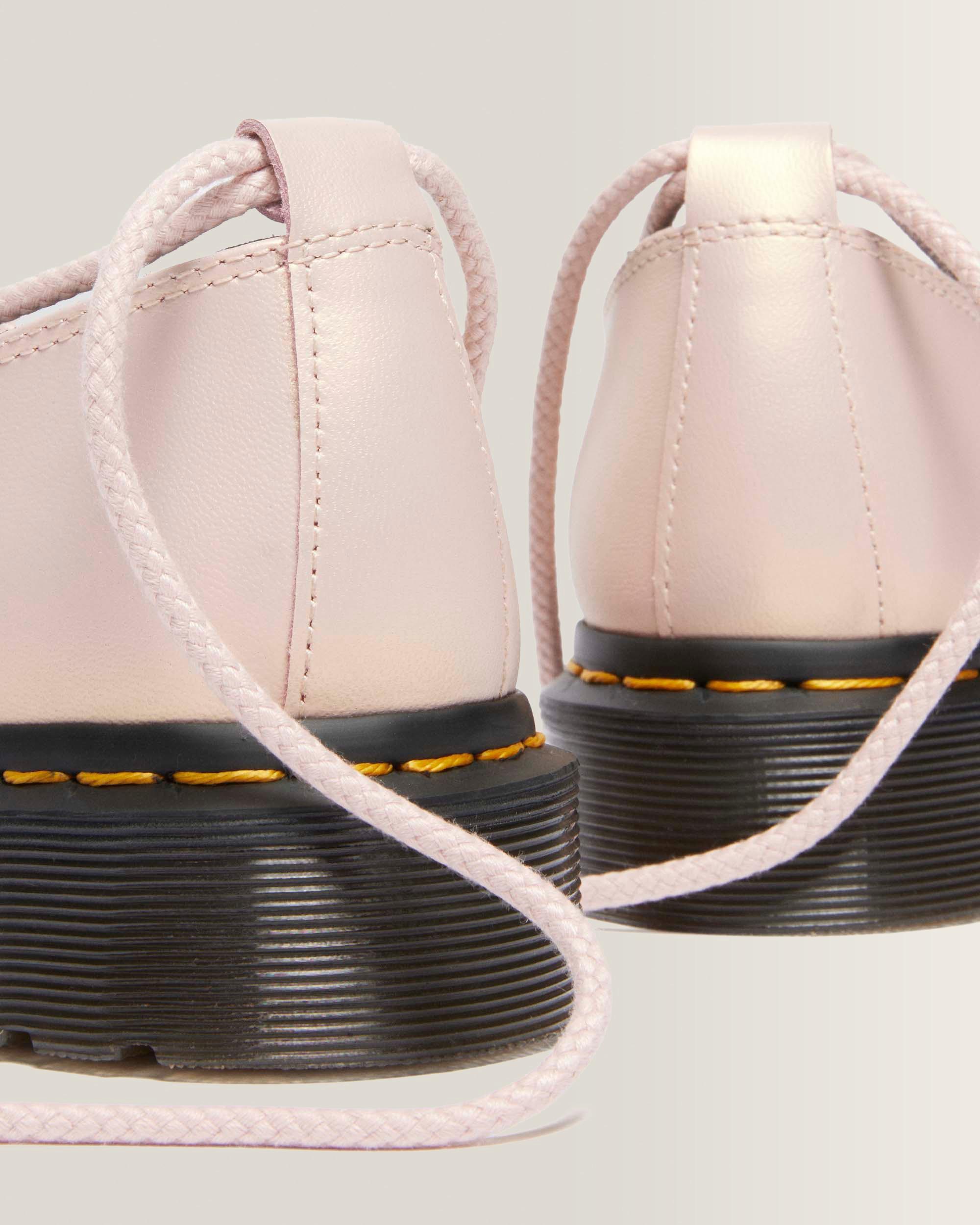 Elphie II iridescent leather ballet flats