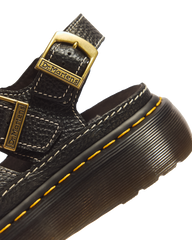 Wrenlie Open Toe Nappa Leather Fisherman Platform Sandals