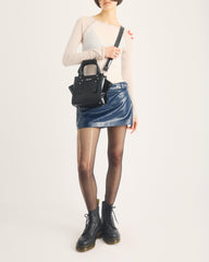 Small Leather Tote Bag