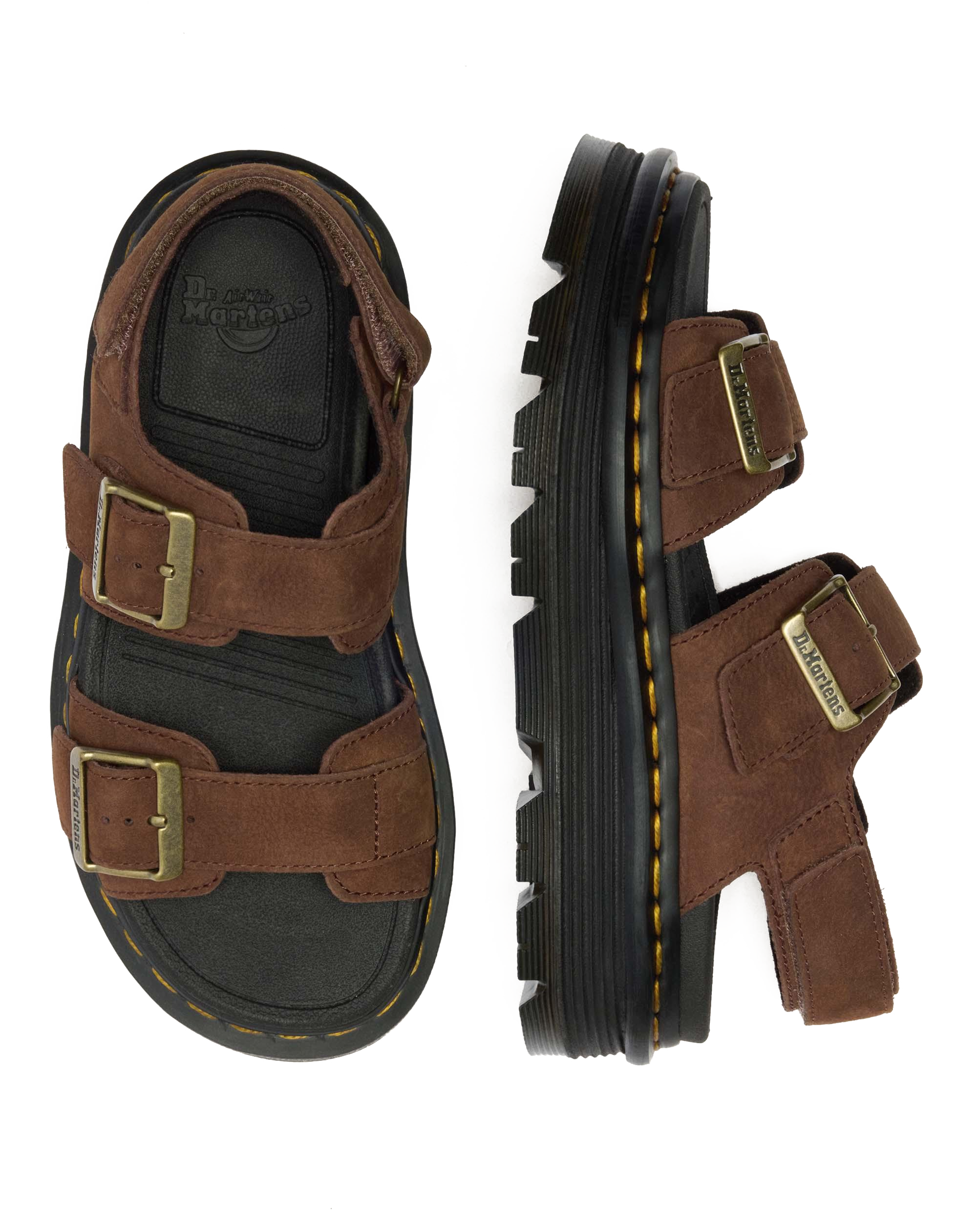 Zebzag Nubuck Platform Sandals
