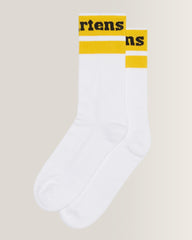 Athletic Logo Organic Cotton Blend Socks