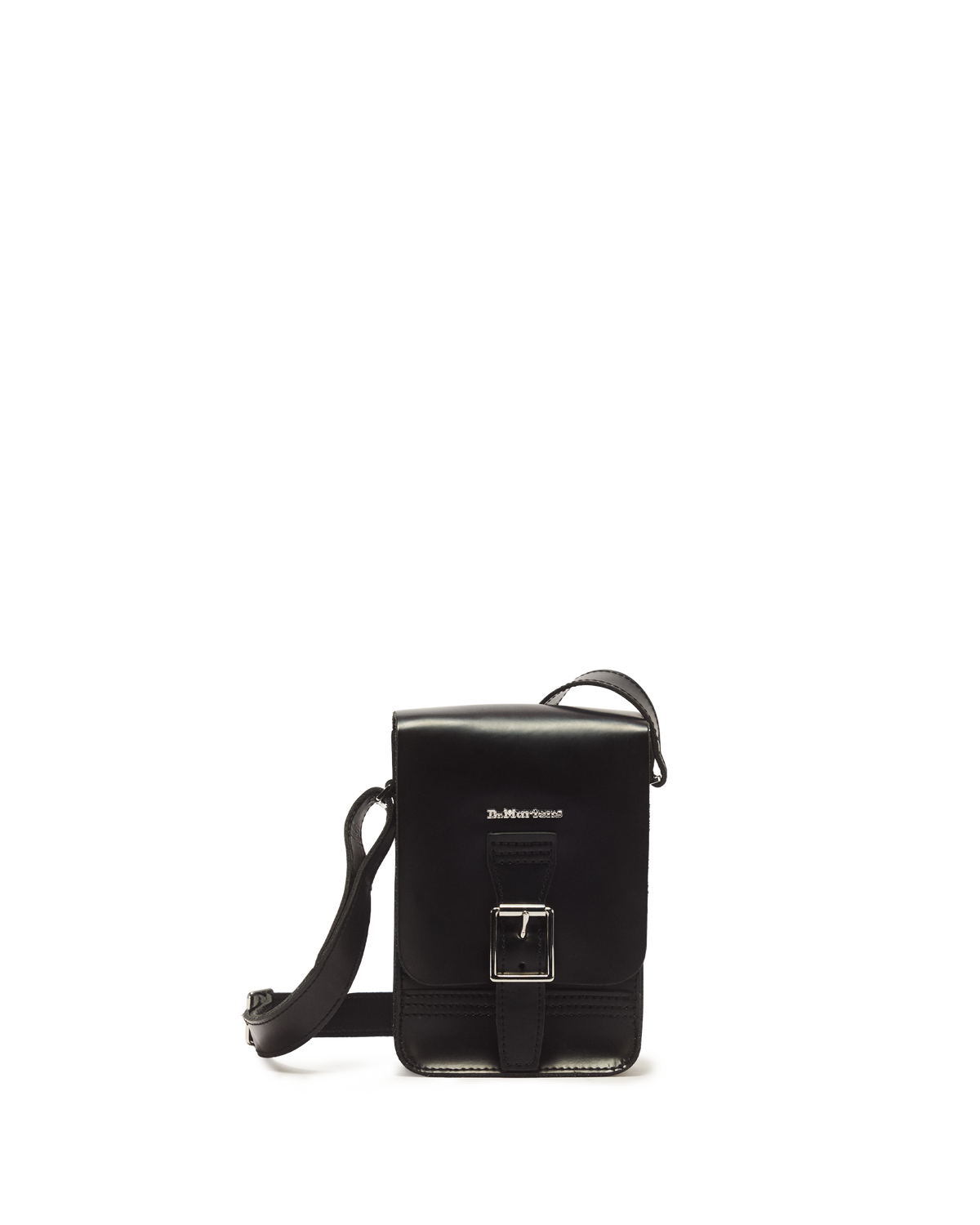 Leather Vertical Crossbody Bag